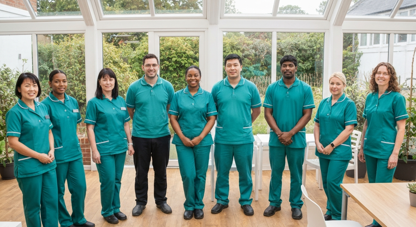 The founders of Quality Team Healthcare, a family led home care provider in Sittingbourne Kent