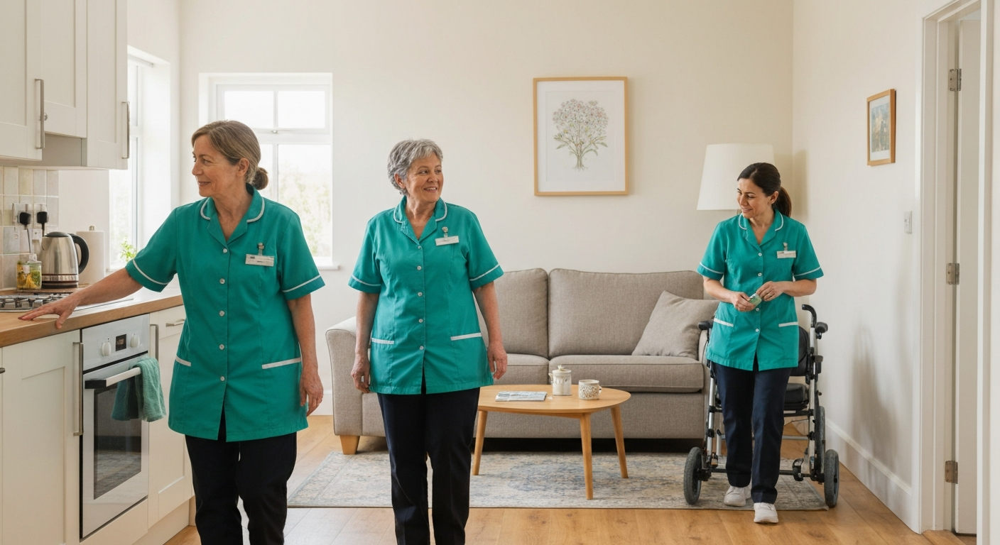 Quality Team Healthcare carers providing respite care in Kent